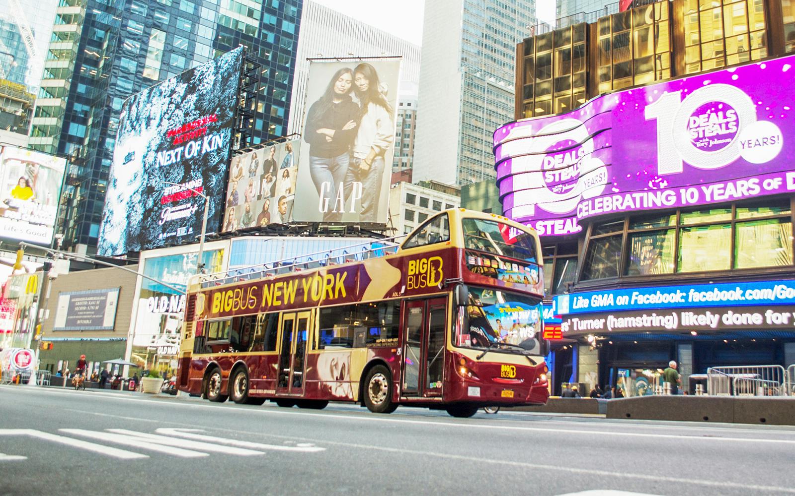 Big Bus: New York City Hop-on Hop-off Bus Tour Image 4