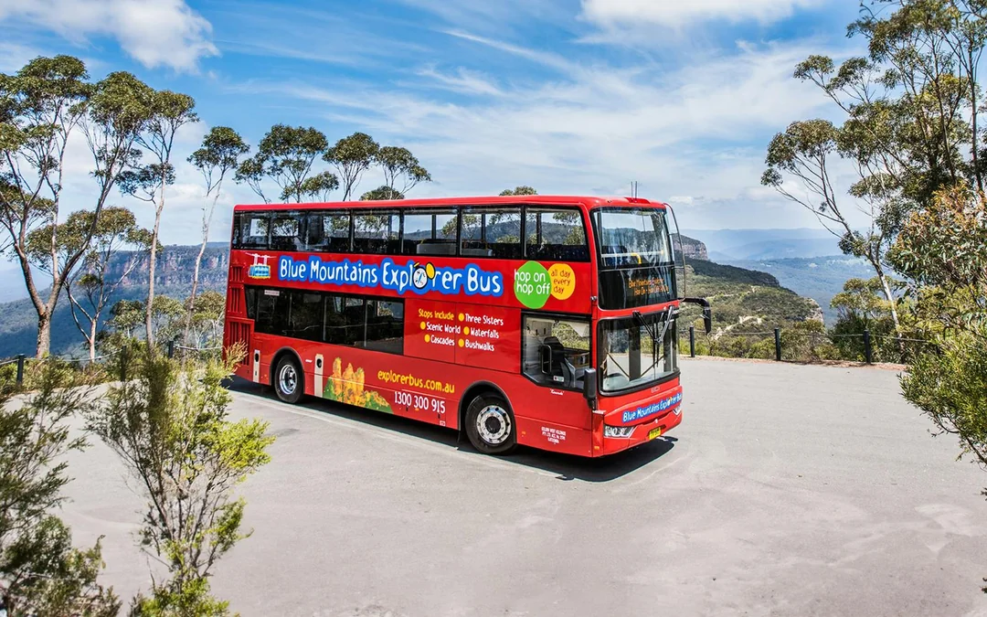 Blue Mountains Hop-On Hop-Off Bus Tour with Optional Scenic World Pass Image 1