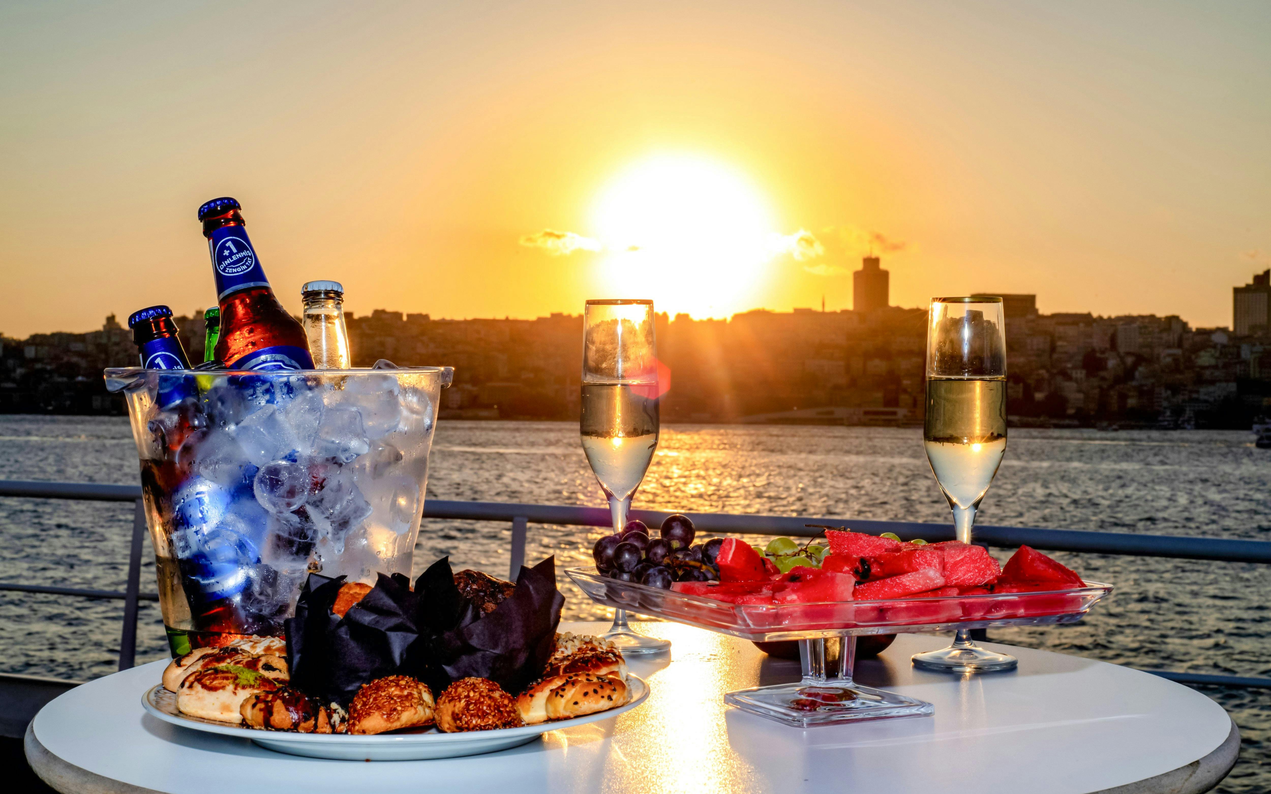 Bosphorus Sunset Cruise with Drinks & Snacks Image 3