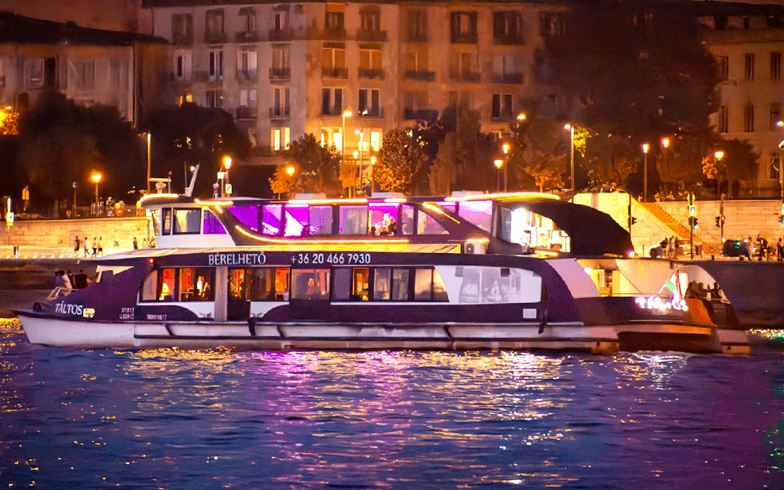 Budapest Danube River Dinner & Lights Cruise Image 5