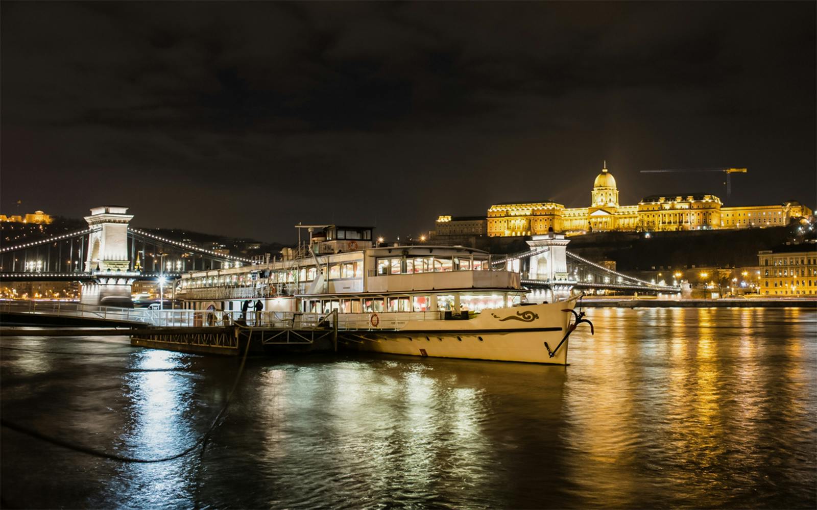 Budapest Danube River Dinner Cruise with Drinks & Live Music Image 2