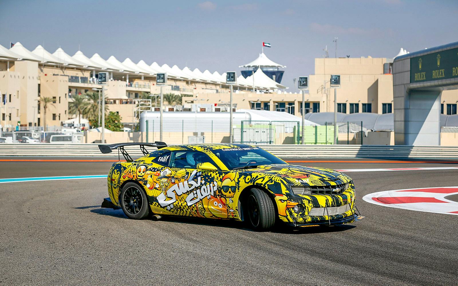 Chevrolet Drift Taxi: Ride at Yas Marina Circuit Image 1