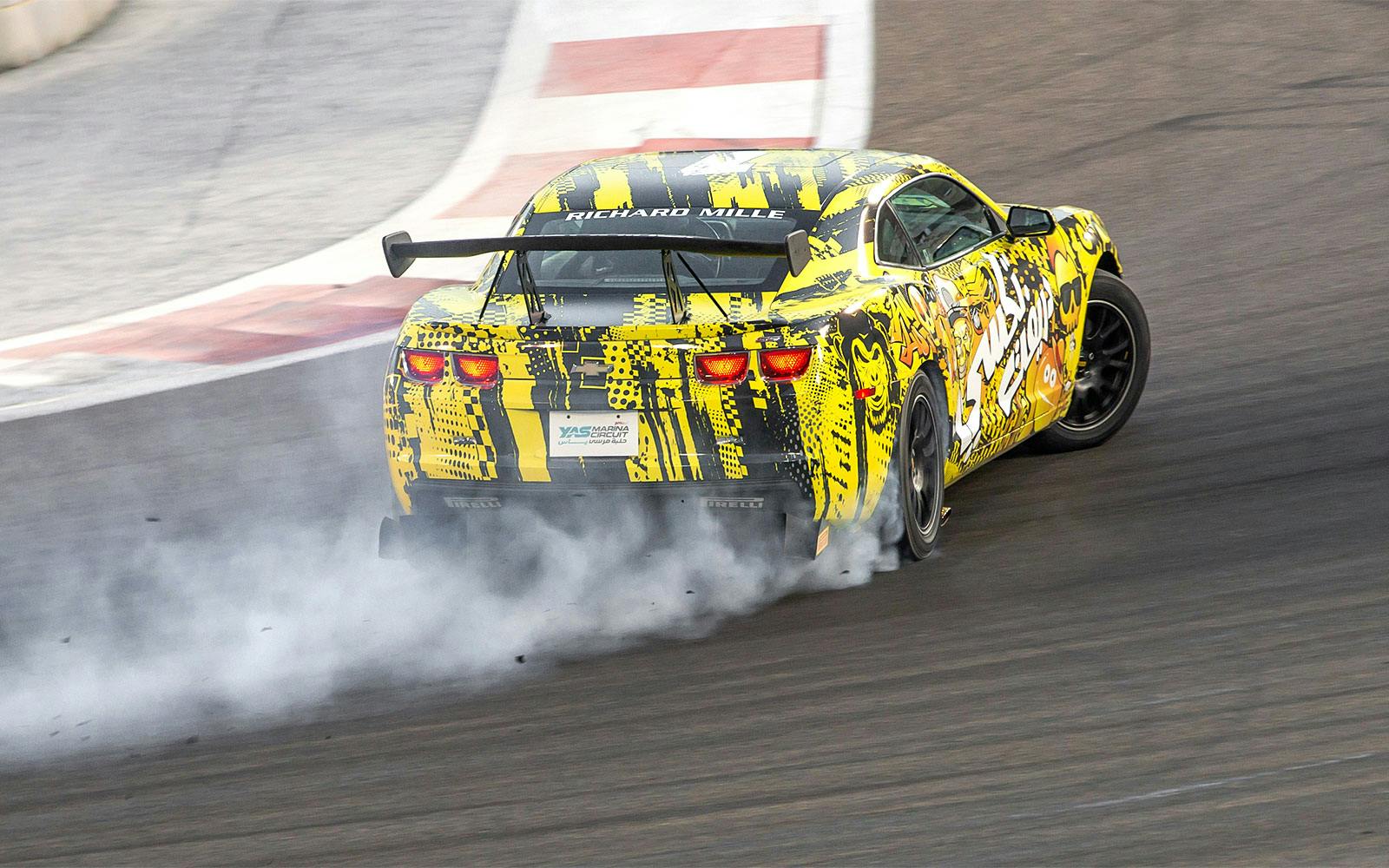 Chevrolet Drift Taxi: Ride at Yas Marina Circuit Image 3