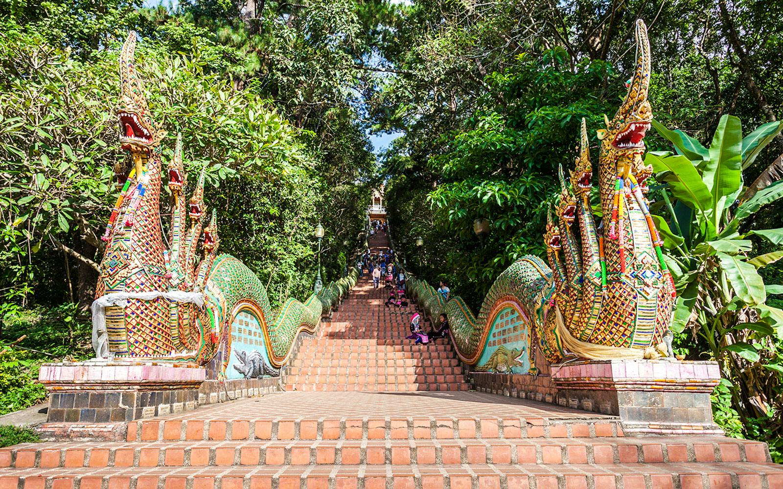 Chiang Mai: Pon Elephant Sanctuary Doi Inthanon National Park Full-Day Guided Tour Image 5