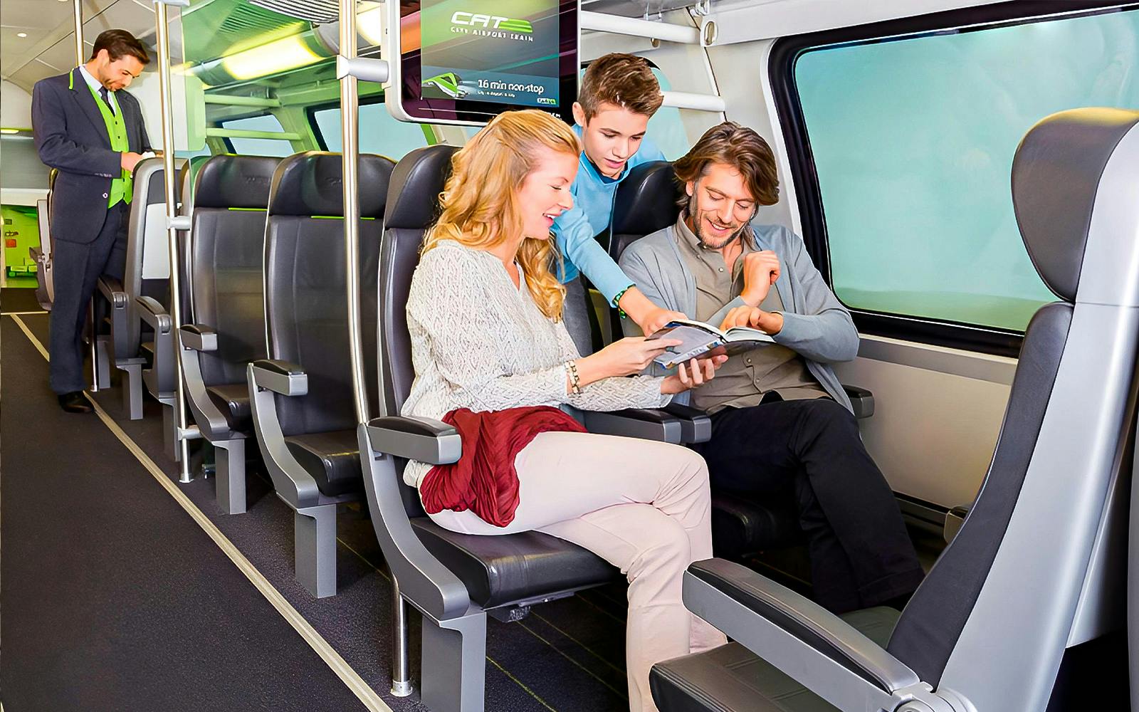 City Airport Train One-Way Tickets: Vienna Airport to/from Wien Mitte Station Image 2