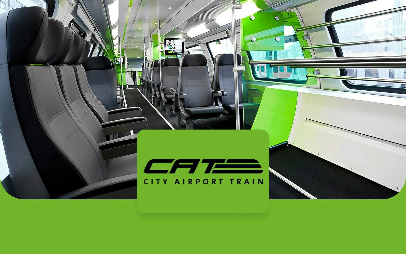 City Airport Train Round-Trip Tickets: Vienna Airport to/from Wien Mitte Station Image 1