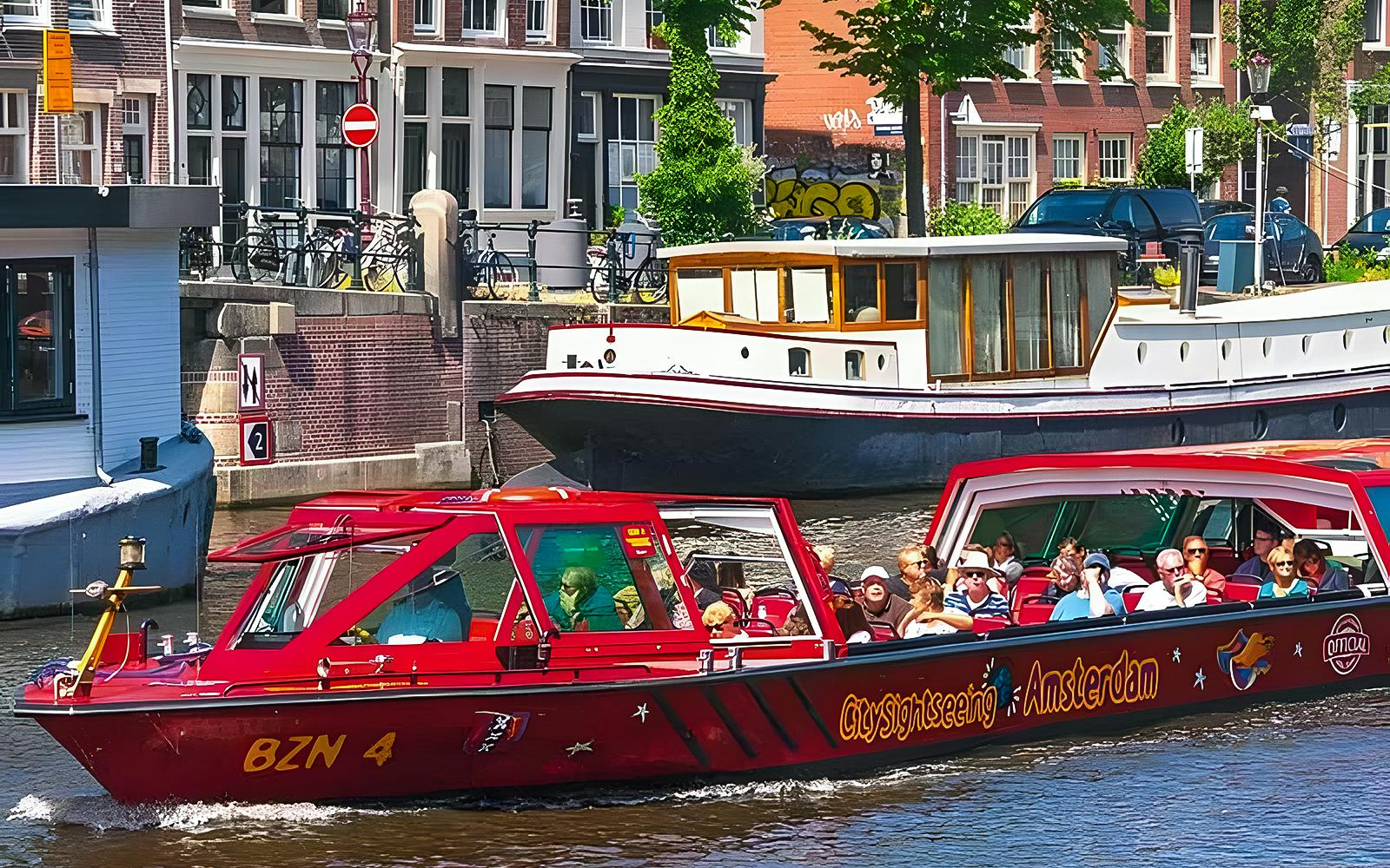 City Sightseeing: Amsterdam Hop-on Hop-off Boat Tour Image 3