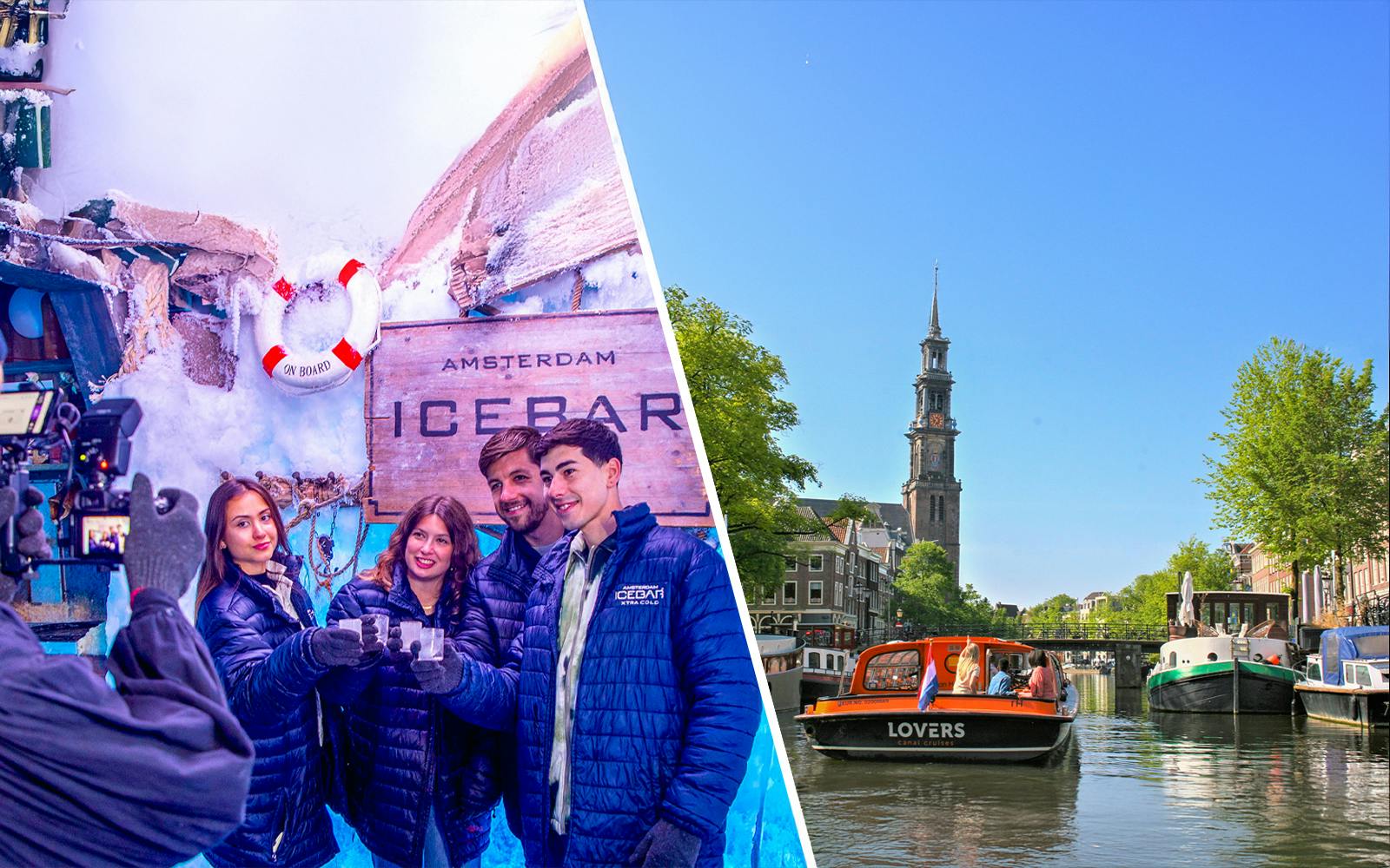 Combo: Icebar Amsterdam + 1-Hour Canal Cruise Tickets Image 1