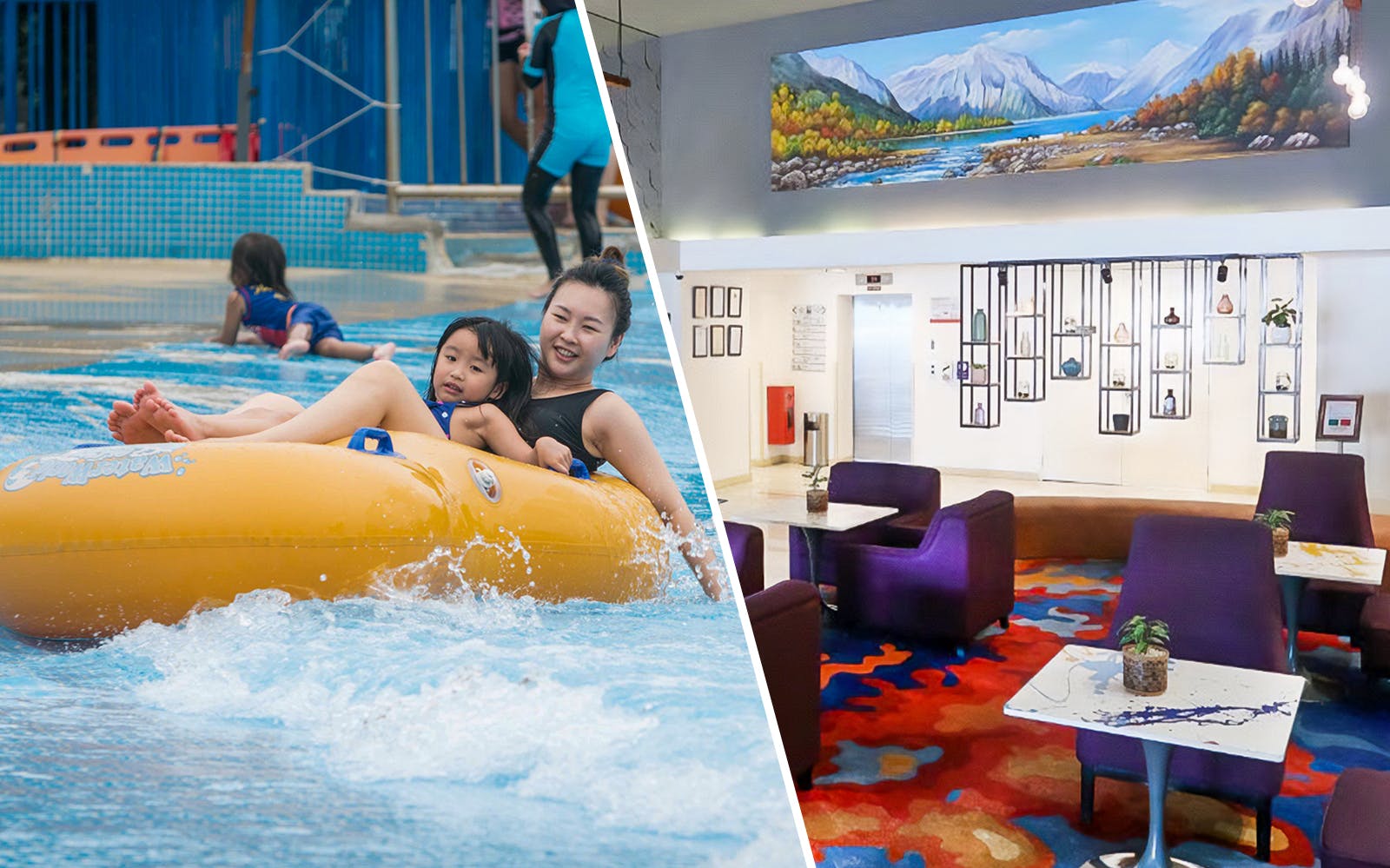 Combo : Water World @ i-City Shah Alam + Room With Breakfast Image 1