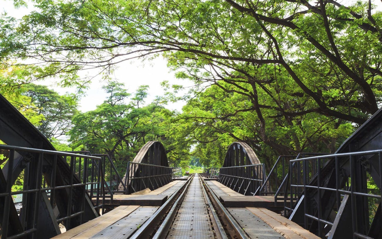 Erawan Waterfall, River Kwai Bridge & JEATH War Museum Tour Image 3