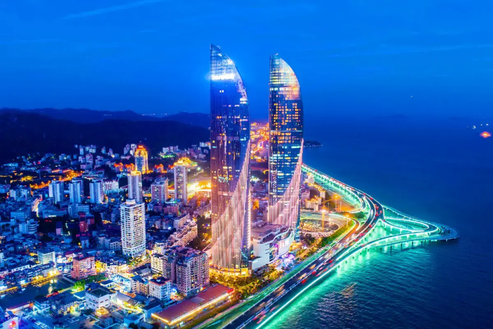 Tickets for Shimao Strait Tower (Twin Towers), Xiamen's tallest building