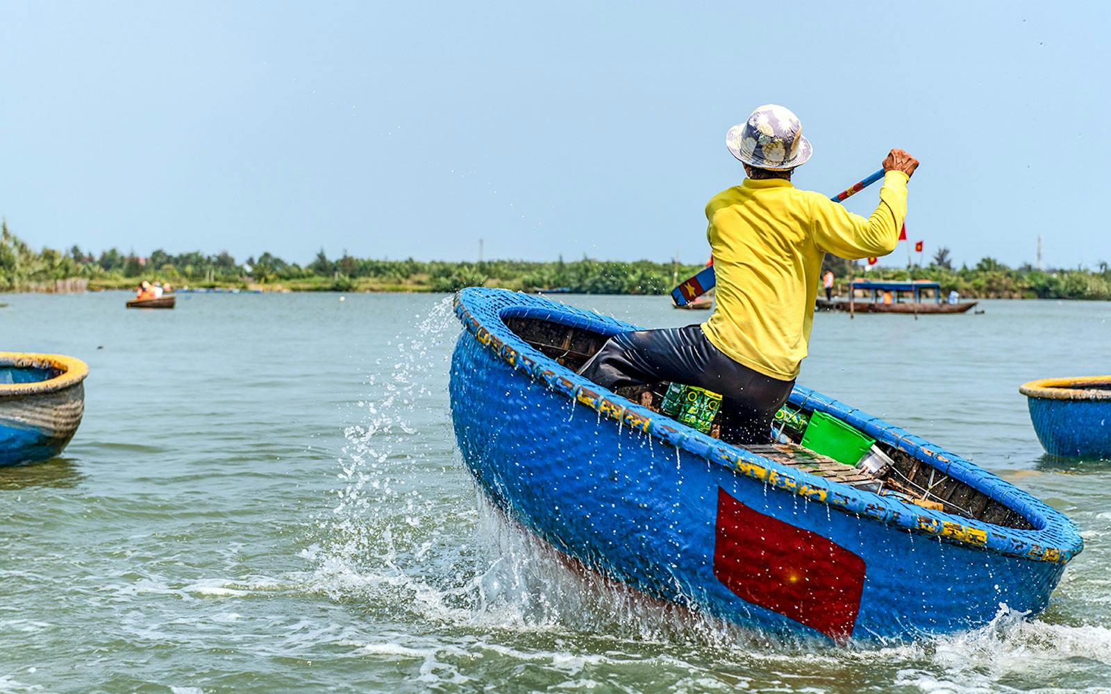From Da Nang: Coconut Forest Half-Day Guided Tour with Basket Boat Ride, DIY Activities, Lunch & Transfers Image 2