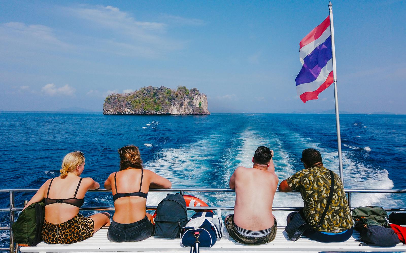 From Krabi: Phi Phi Island & Bamboo Island Day Tour by Speedboat with Lunch & Transfers Image 2