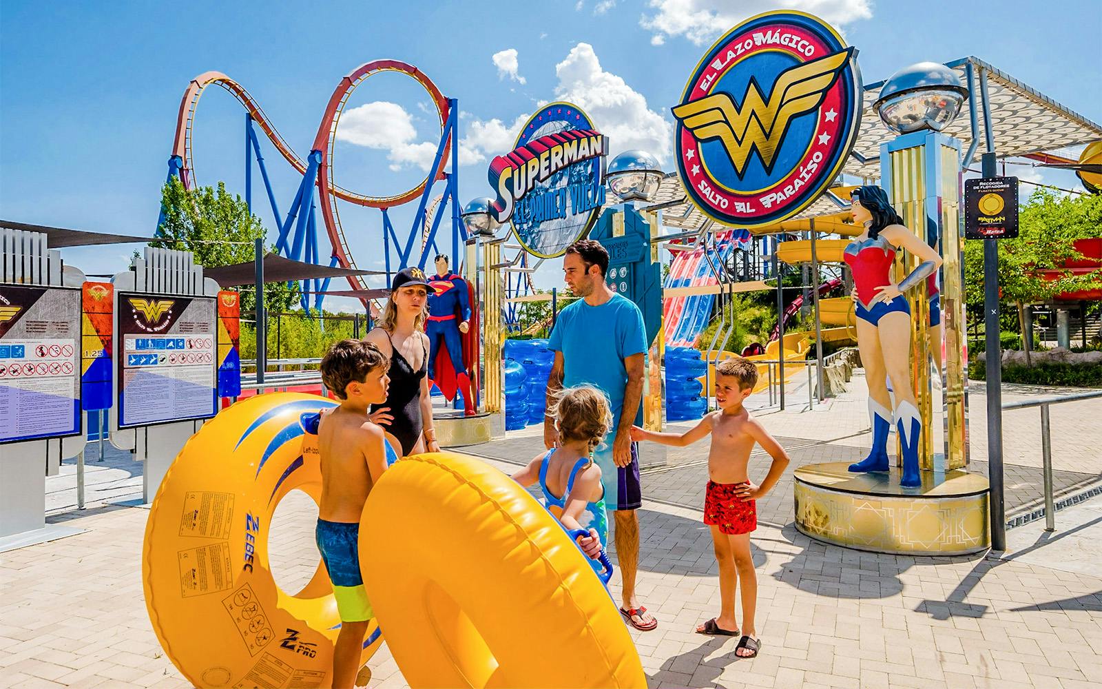 From Madrid: Full-Day Trip to Parque Warner Beach with Round-Trip Transfers Image 1