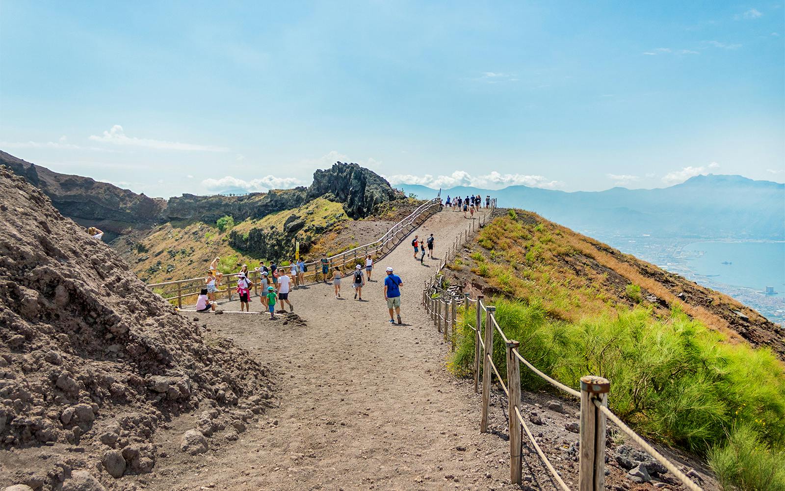 From Naples: Mount Vesuvius Entry Tickets with Round-Trip Transfers Image 1