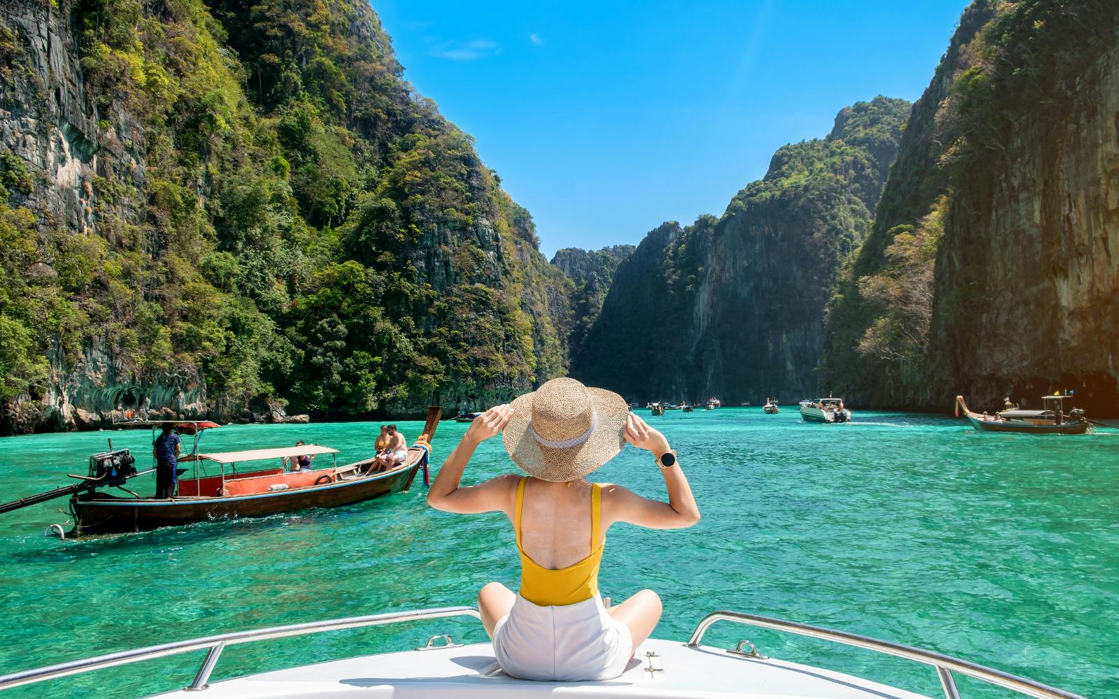From Phuket: Phi Phi Island & Maya Bay Tour by Catamaran with Lunch & Hotel Transfers Image 2