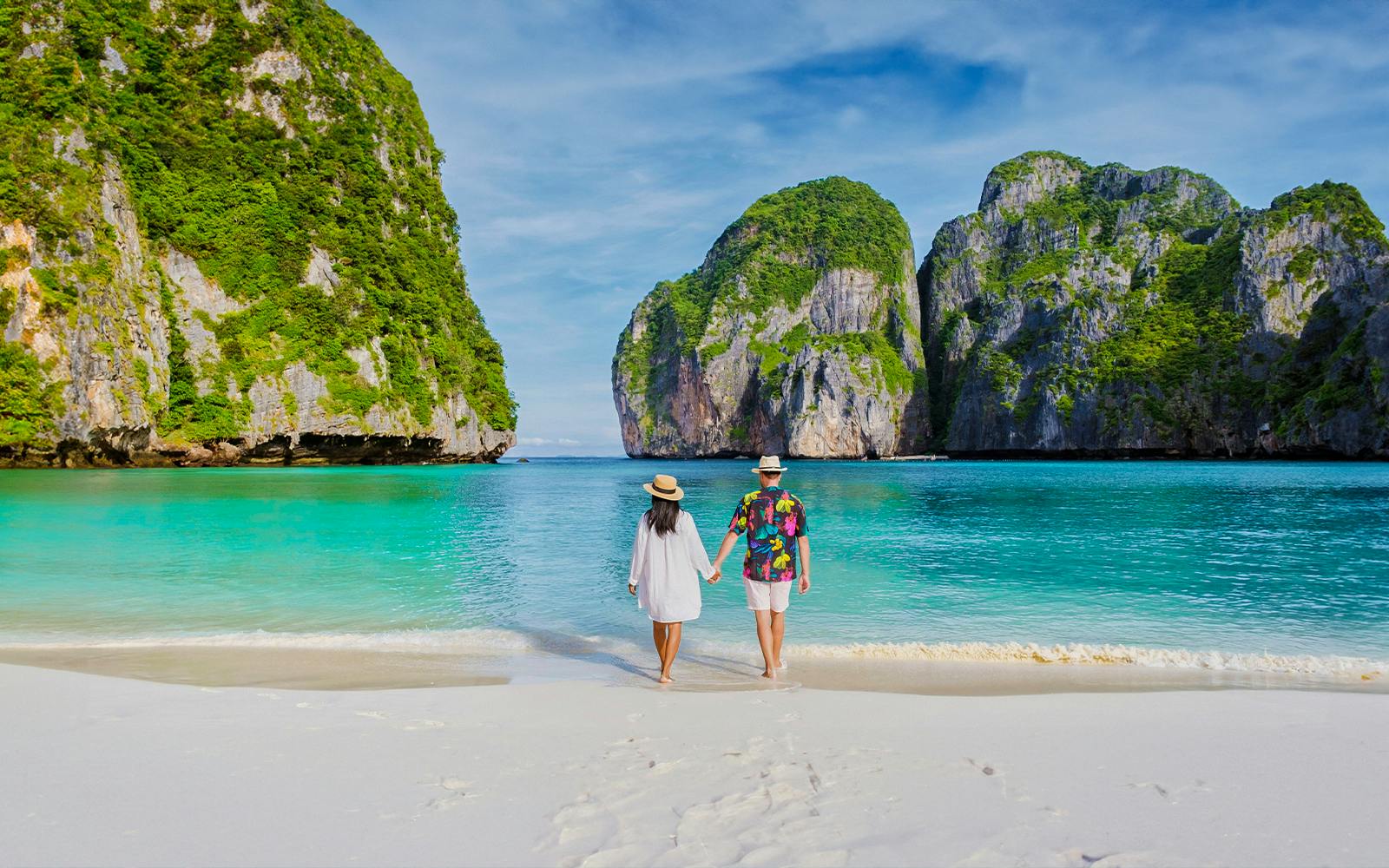 From Phuket: Phi Phi Island & Maya Bay Tour by Speedboat with Lunch & Hotel Transfers Image 1