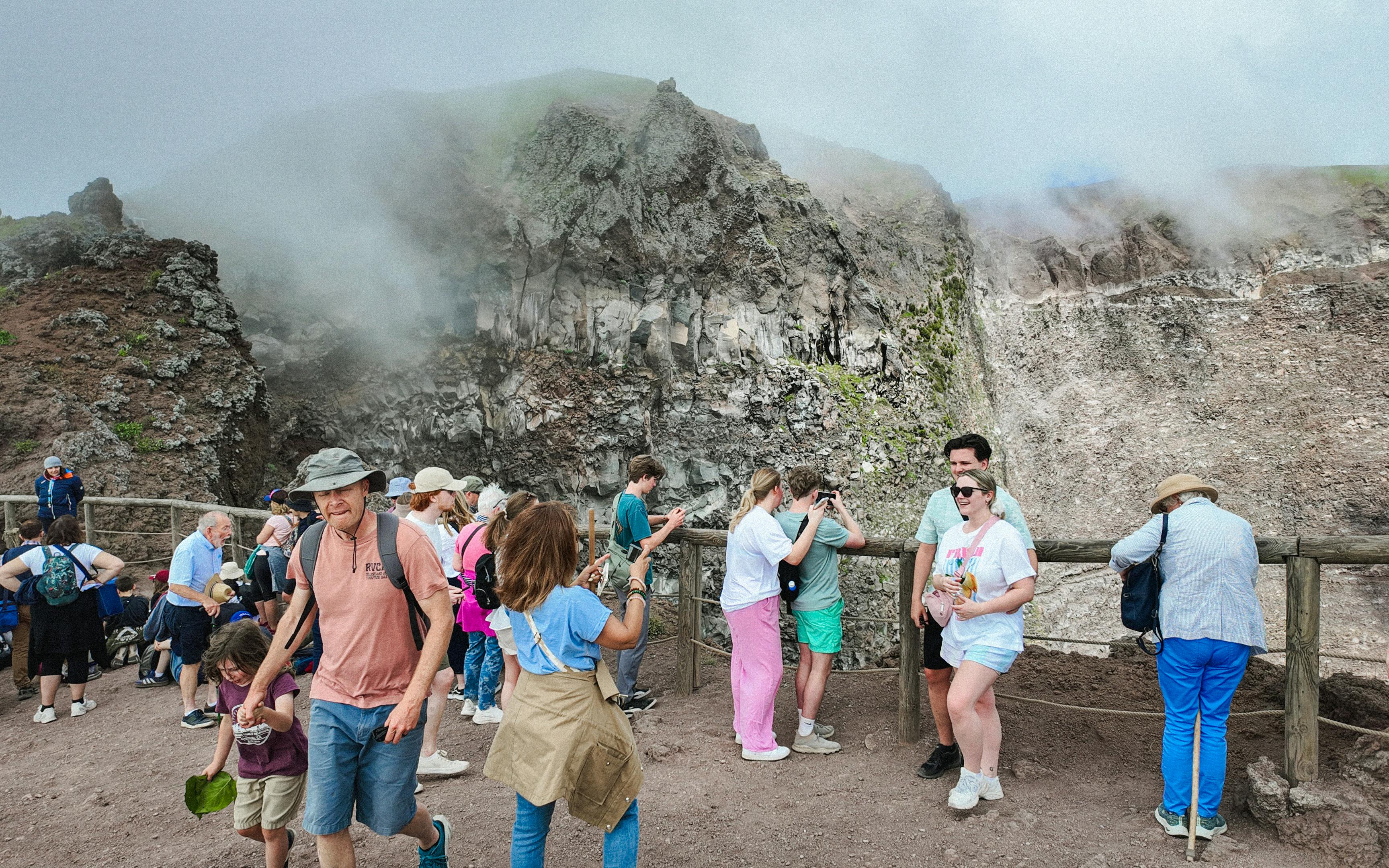 From Rome: Mount Vesuvius Entry Tickets with Round-Trip Transfers Image 2