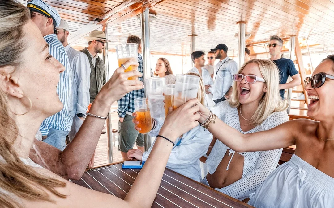From Split: Blue Lagoon Boat Party Cruise with DJ & After-Party Entry Image 3