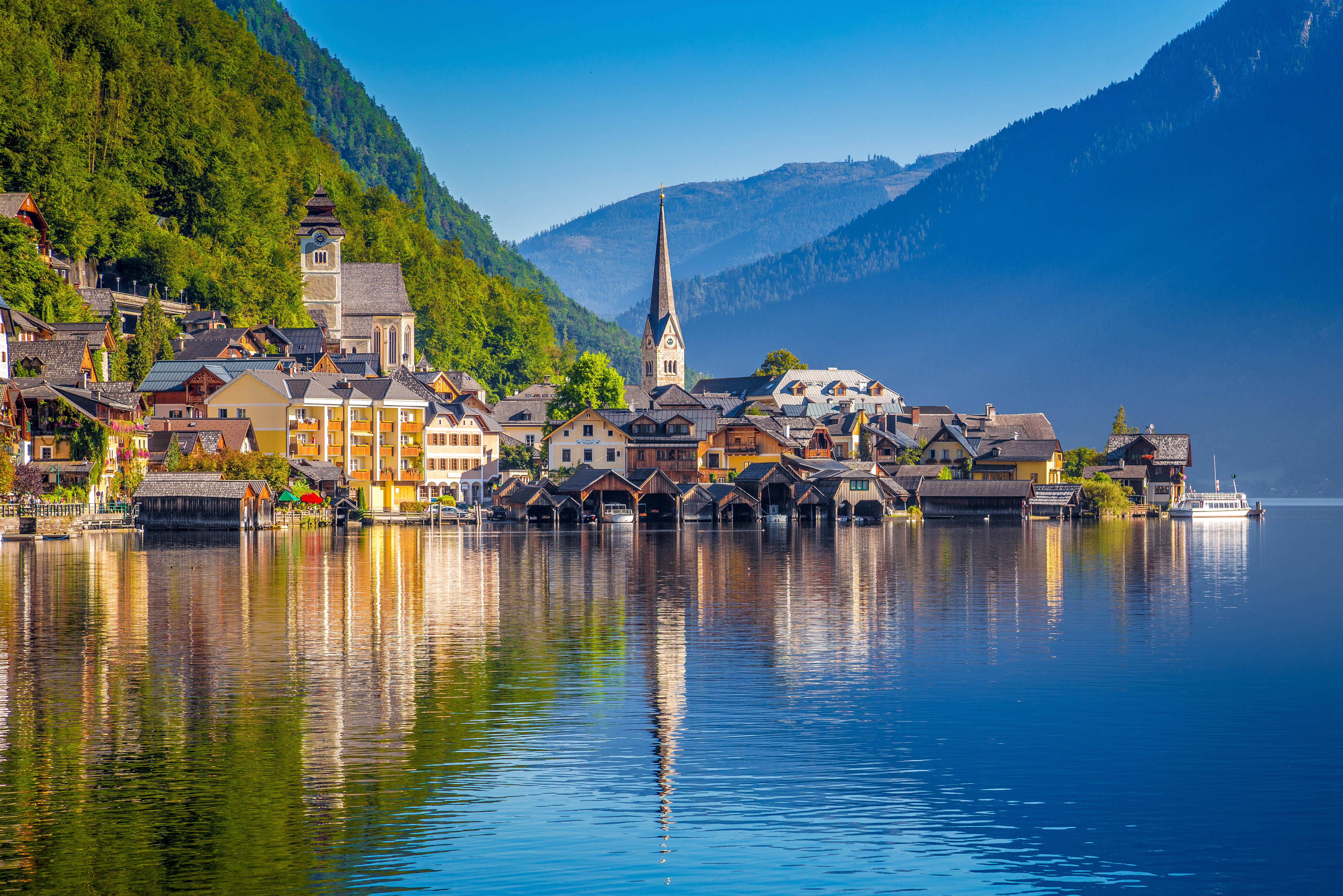 From Vienna: Hallstatt & Salzburg Day Trip Image 1
