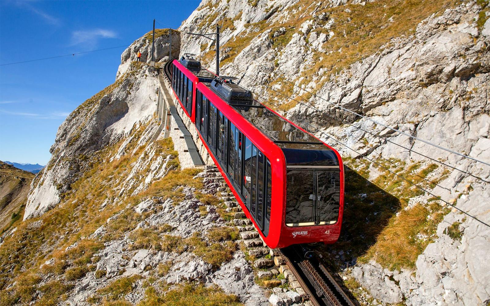 From Zürich: Golden Round Trip to Mount Pilatus with Lake Lucerne Boat Cruise Image 6
