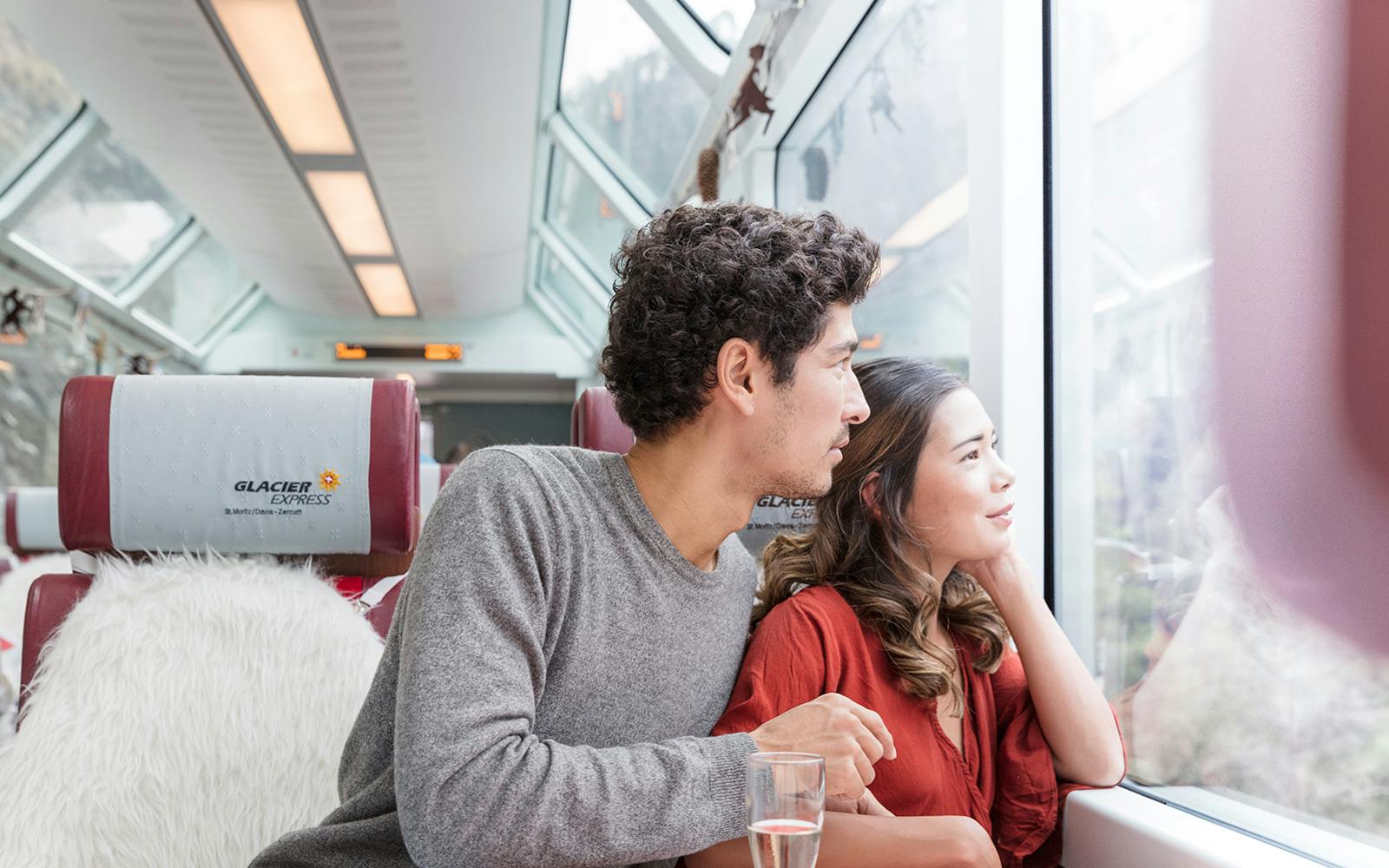 Glacier Express (Ticket with Seat Reservation): Zermatt to/from Chur/St. Moritz Image 5