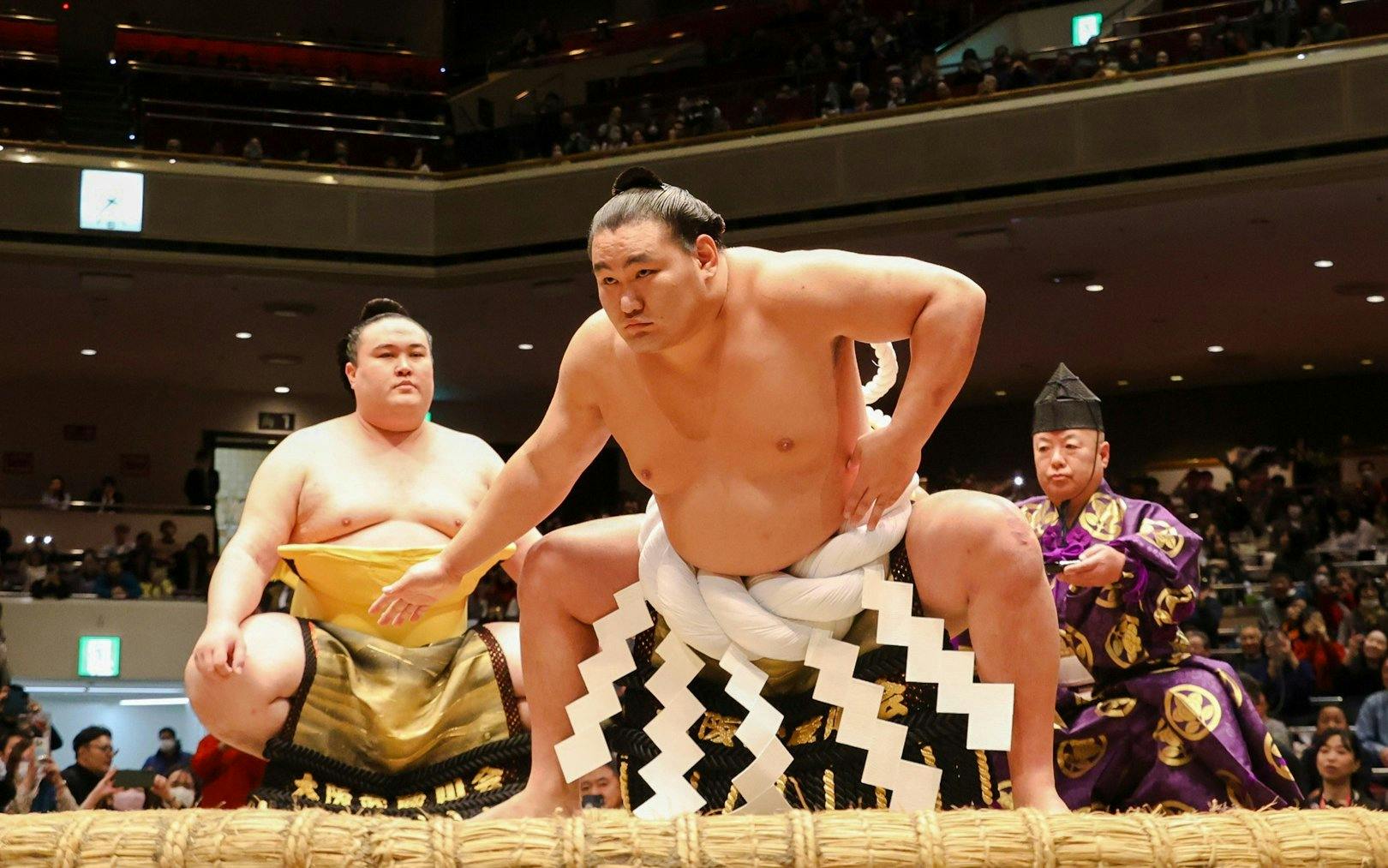 Grand Sumo Tournament with Reserved Seats & Expert English Guide · Ryōgoku Kokugikan Image 3