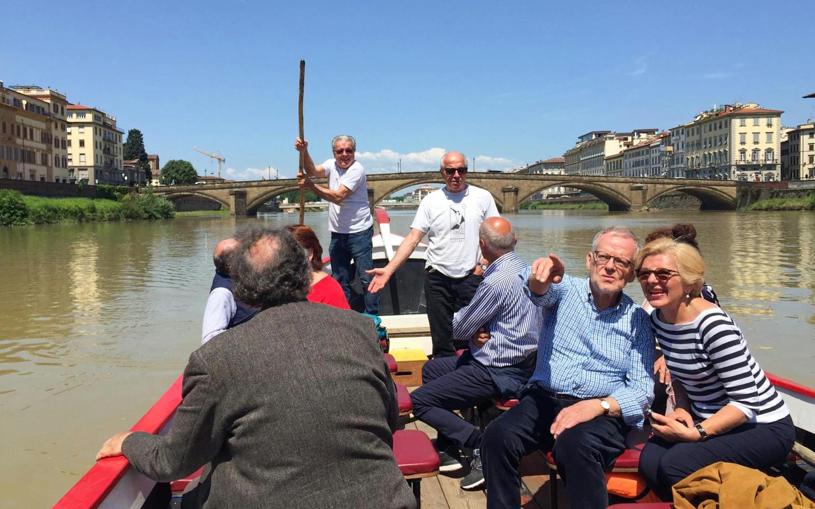 Guided Boat Tour on a Florentine Gondola Image 2