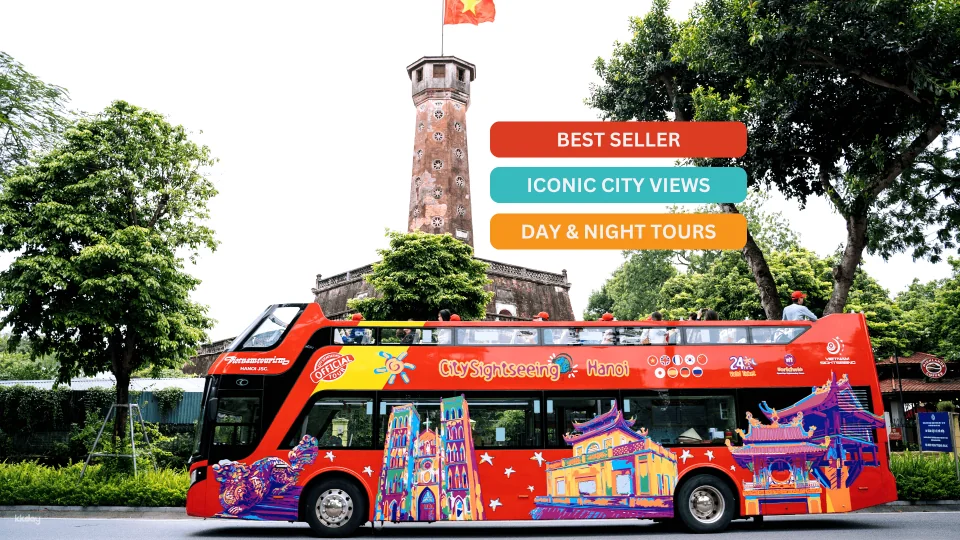 Ha Noi Sightseeing Double - Decker Bus Ticket: Explore Hanoi with KKday