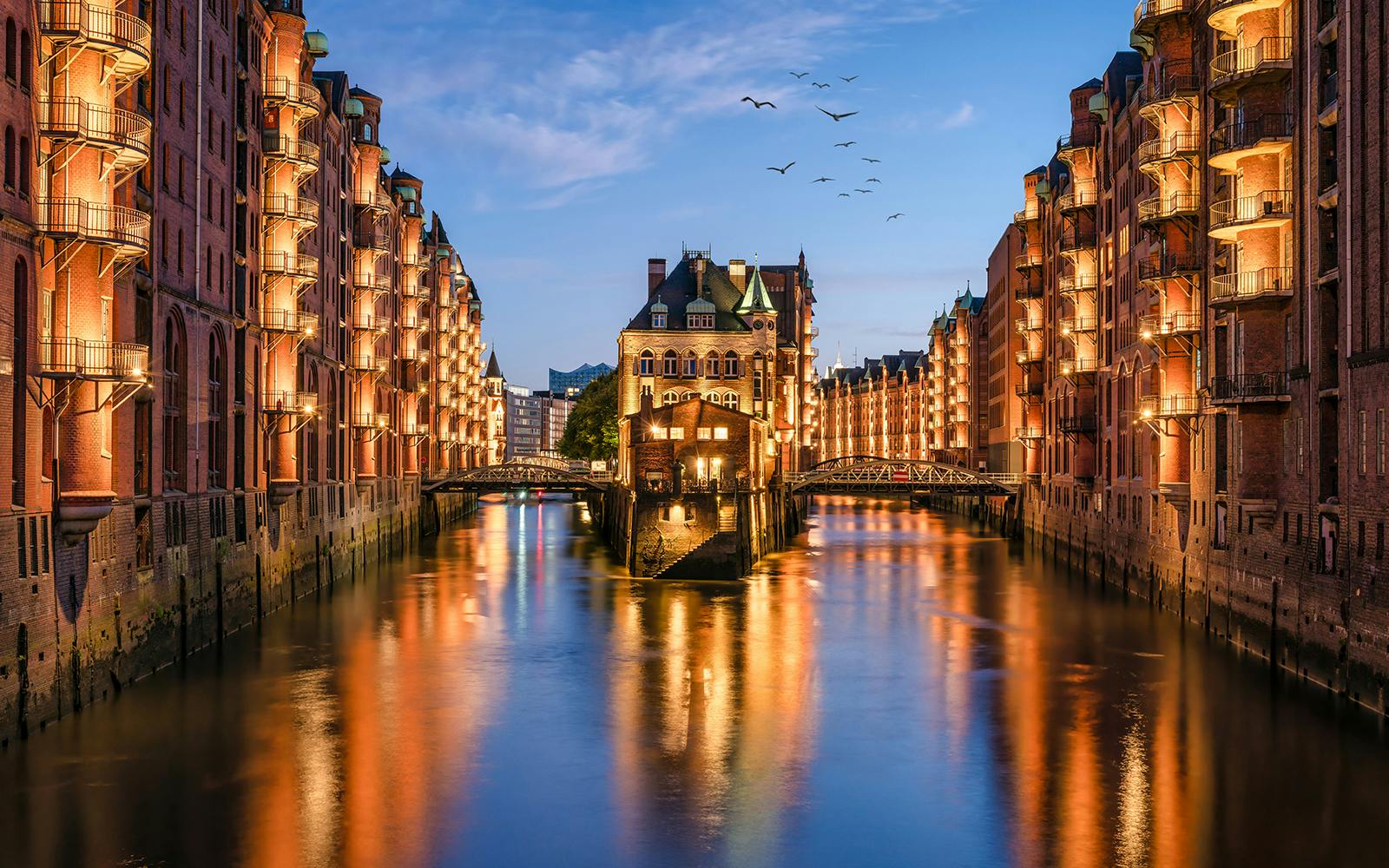 Hamburg Evening Lights Speicherstadt & Harbor Cruise Image 1