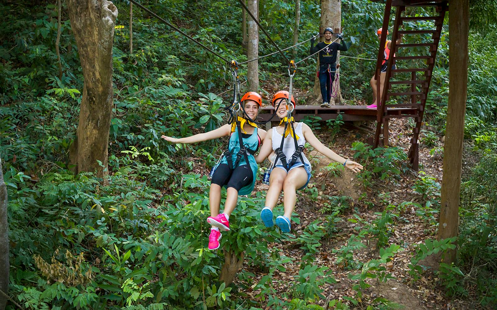 Hanuman World: 18 Platforms Zipline Adventure Image 12