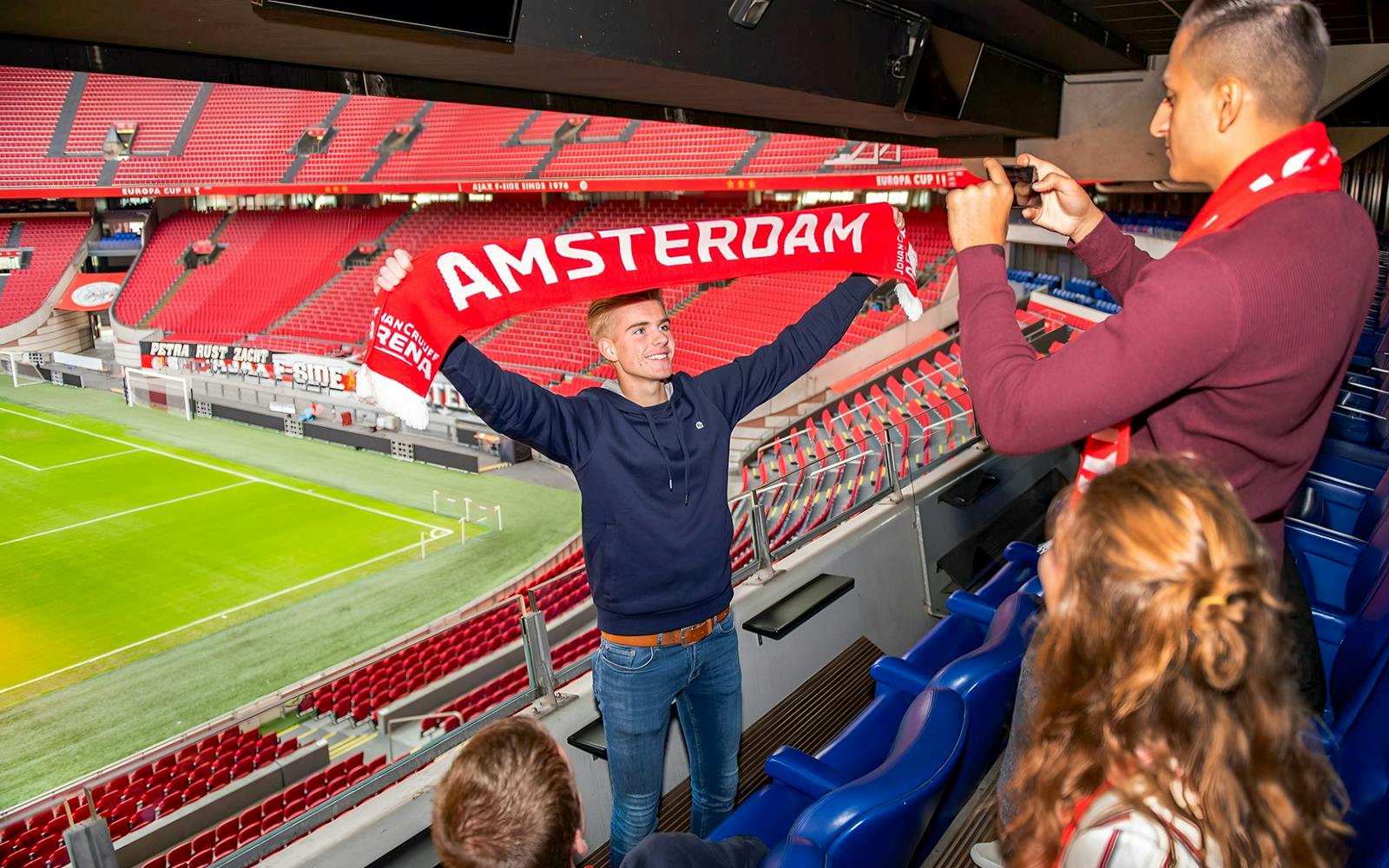 Johan Cruijff ArenA Stadium VIP Tour with a Drink and Scarf Image 1