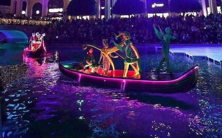 Land of Legends Night Show with Round Transfer from Side Image 5