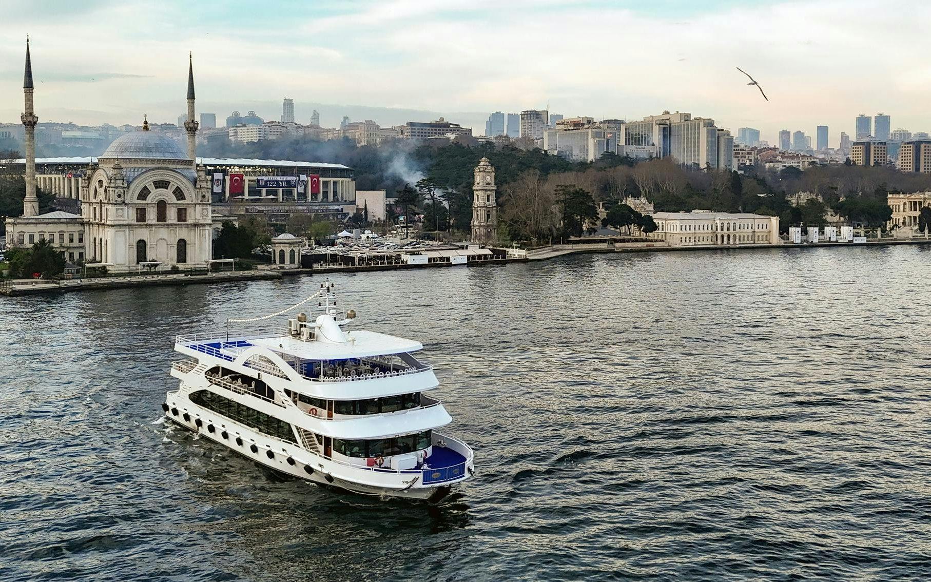 Luxury Bosphorus Dinner Cruise with Hotel Pickup Image 10