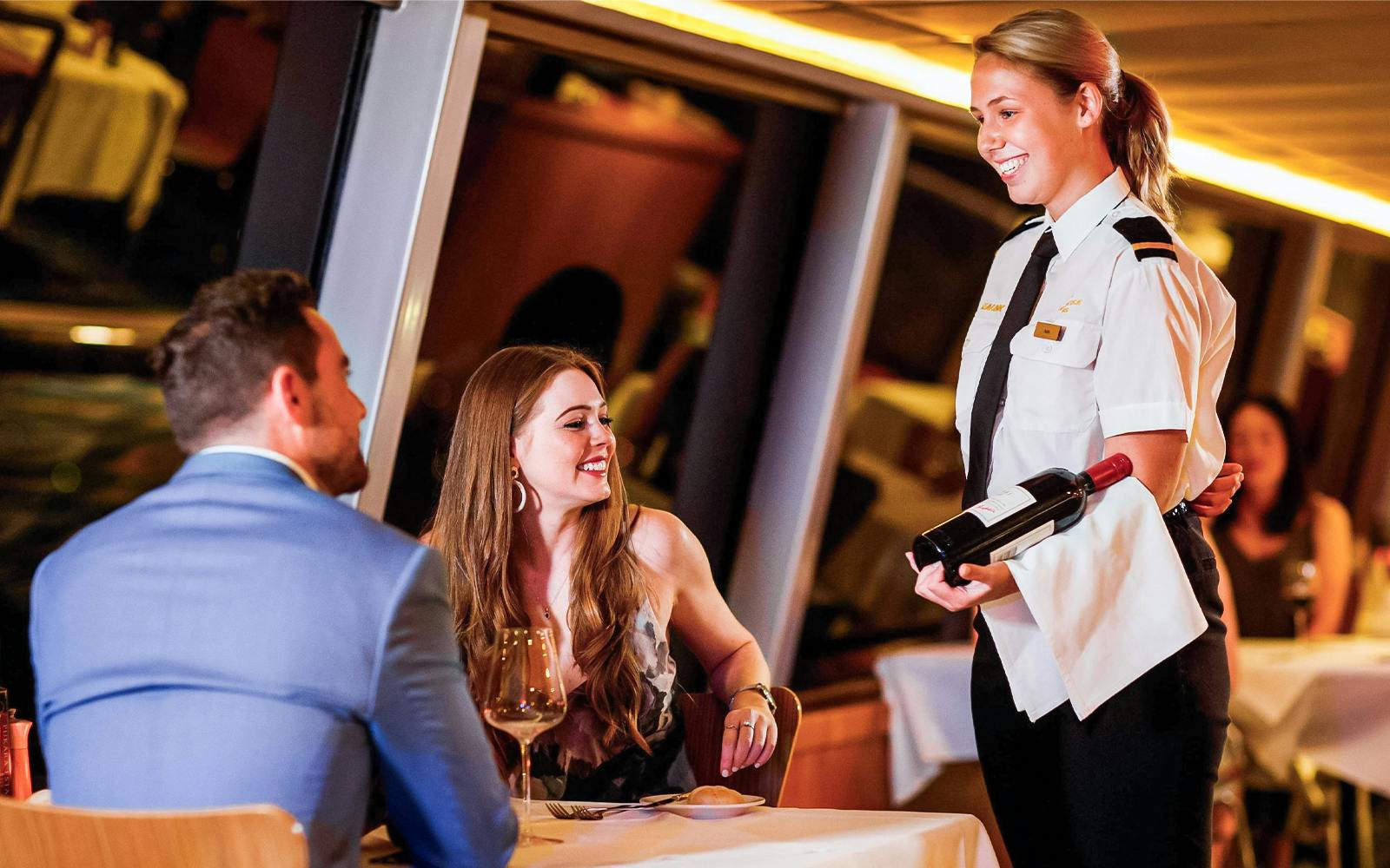 Luxury Gold Penfolds 6-Course Dinner Cruise on Sydney Harbour Image 1