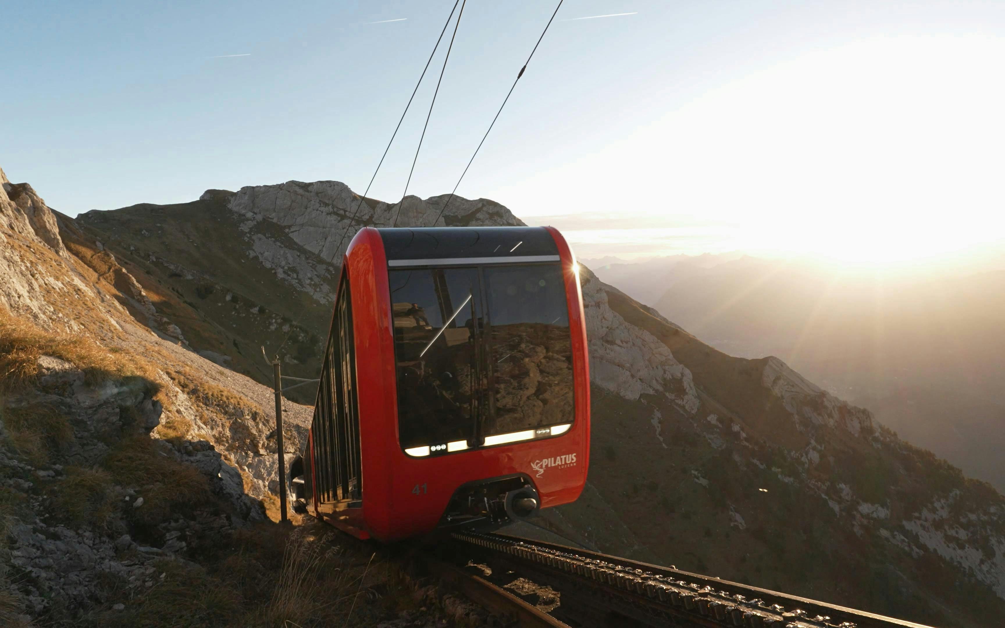 Mount Pilatus: Cogwheel Train & Cable Car Round-Trip Tickets Image 7