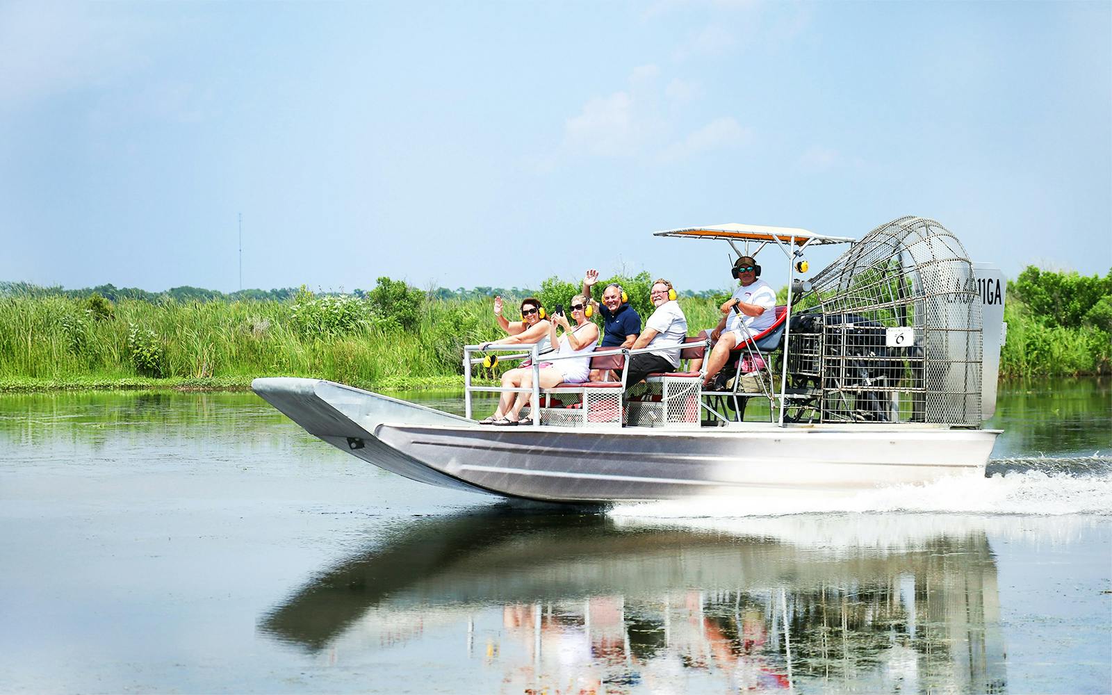 New Orleans: Large Airboat Swamp Tour Image 8