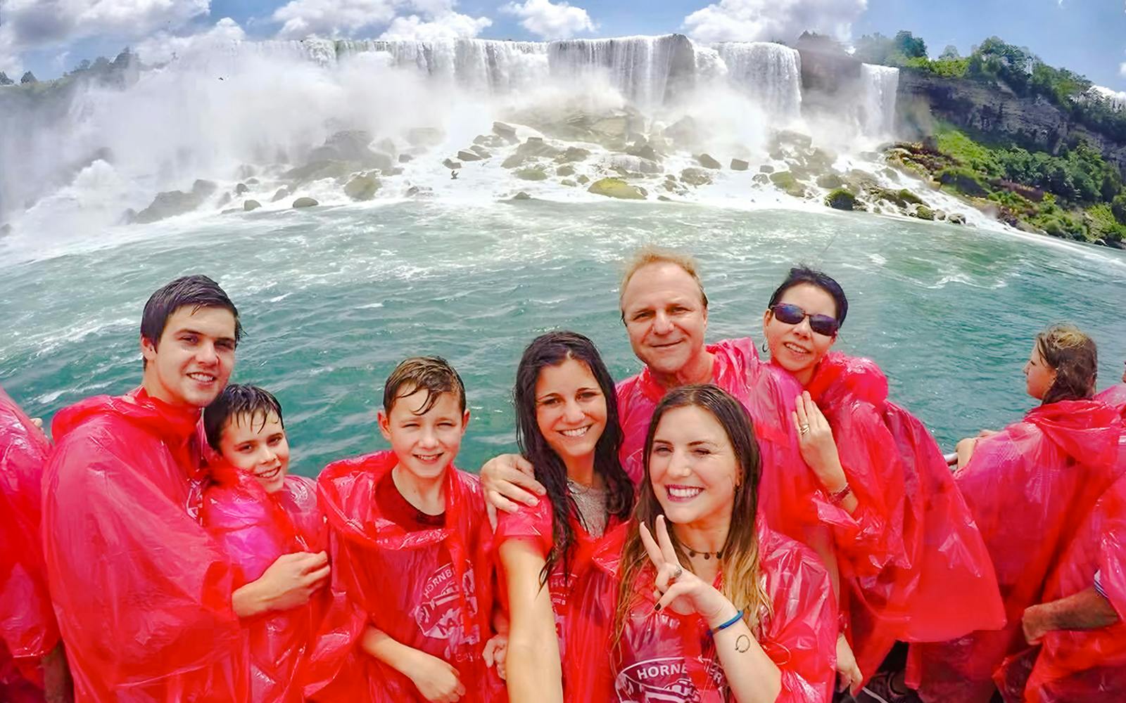 Niagara Falls Canada: Guided Tour with Hornblower Cruise, Journey Behind the Falls & Skylon Tower
 Image 2