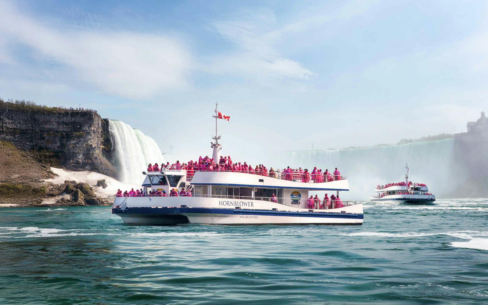 Niagara Falls Canada: Ultimate Helicopter Tour with Hornblower Cruise & Journey Behind the Falls Image 10