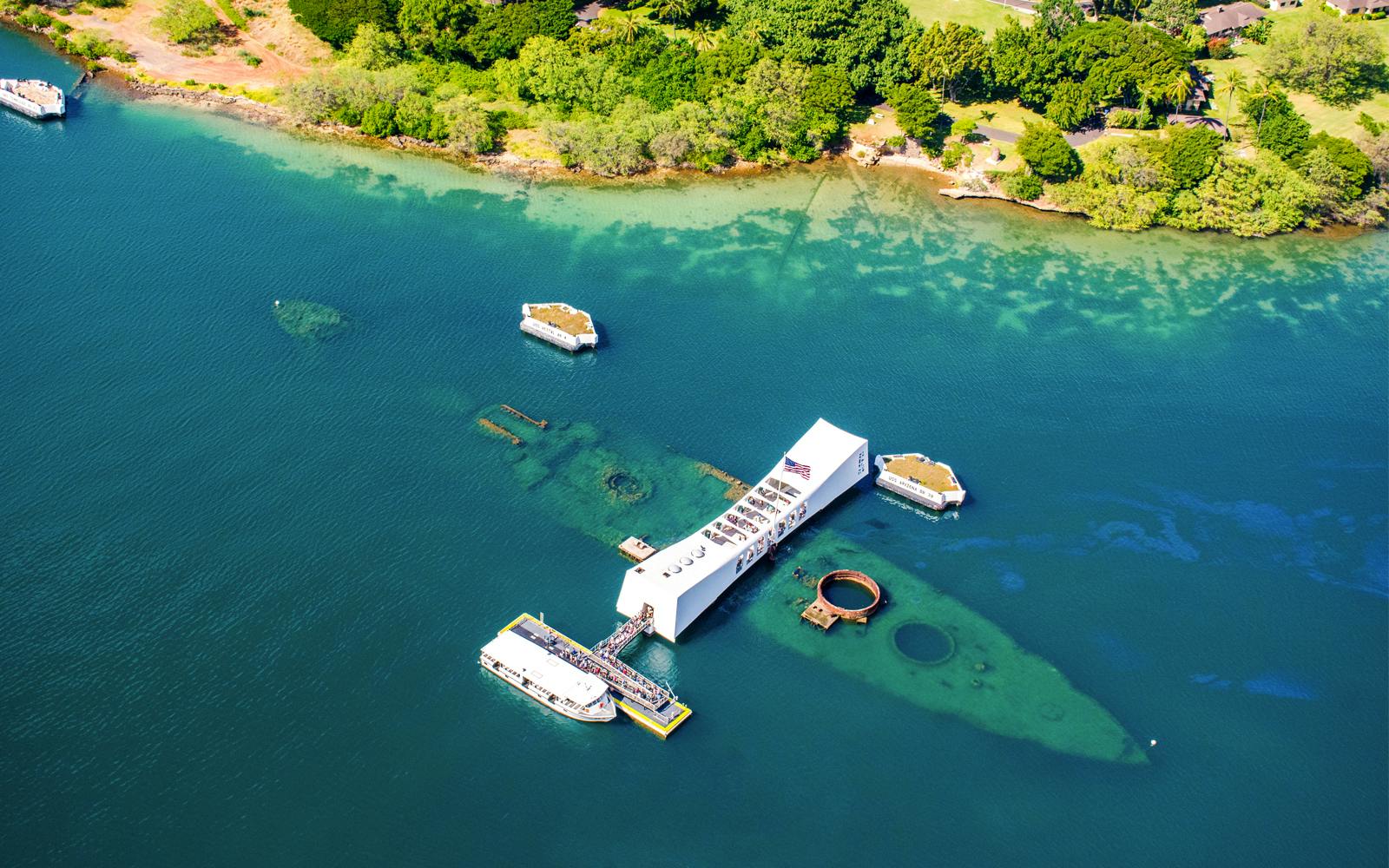 Pearl Harbor, Arizona Memorial, and Honolulu City Half-Day Tour Image 1