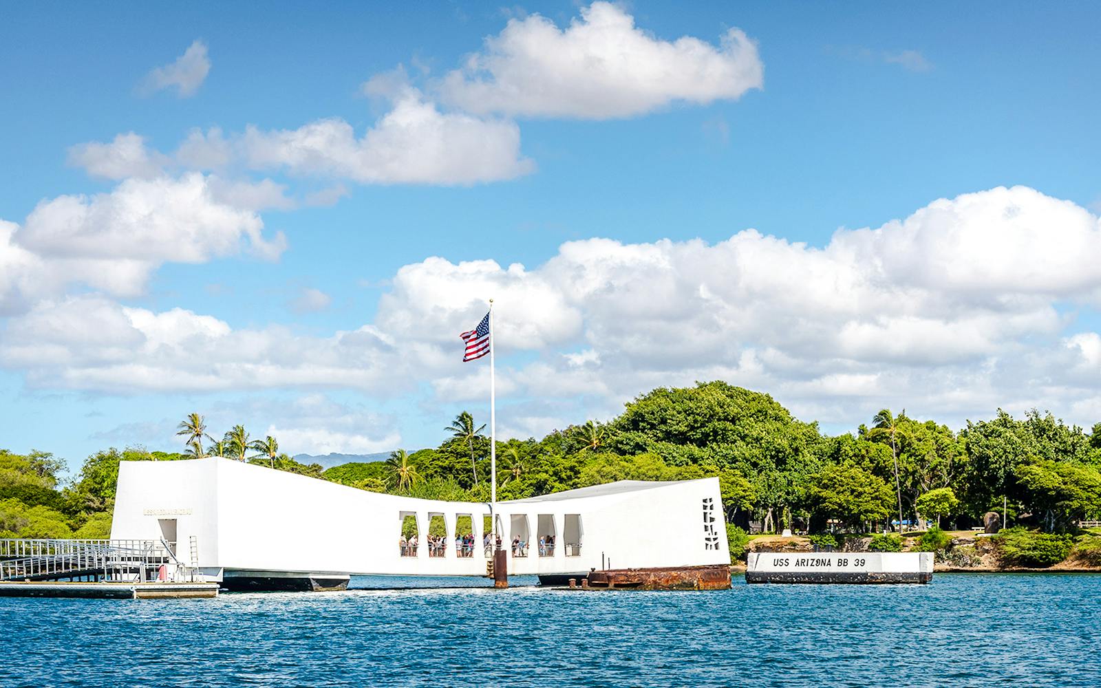 Pearl Harbor USS Arizona Memorial Image 1