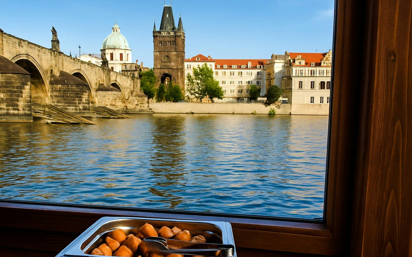 Prague Vltava River Sightseeing Cruise with Buffet Lunch Image 4