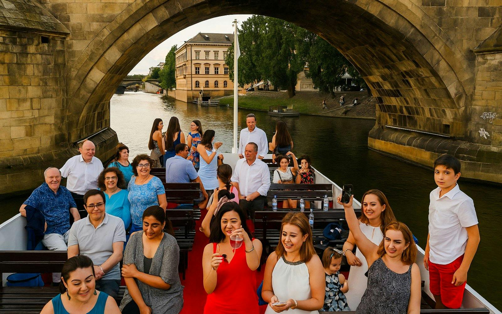 Prague Vltava River Sightseeing Cruise with Buffet Lunch Image 5