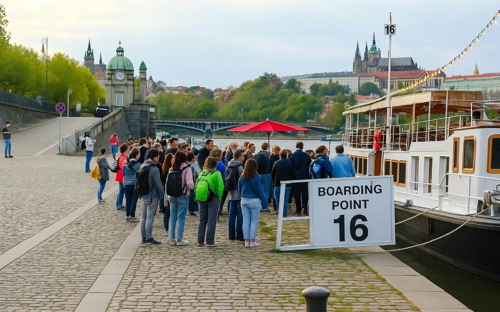 Prague Vltava River Sightseeing Cruise with Buffet Lunch Image 7