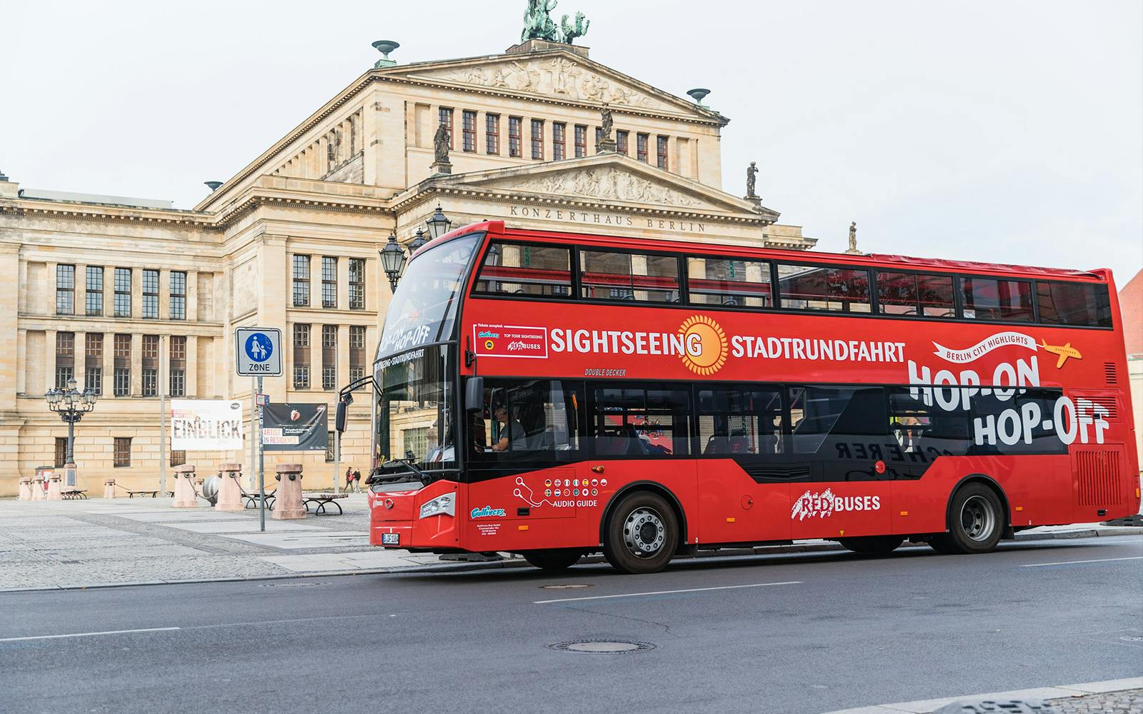 Red Sightseeing: Berlin Hop-on Hop-off Bus & Boat Tour Image 2