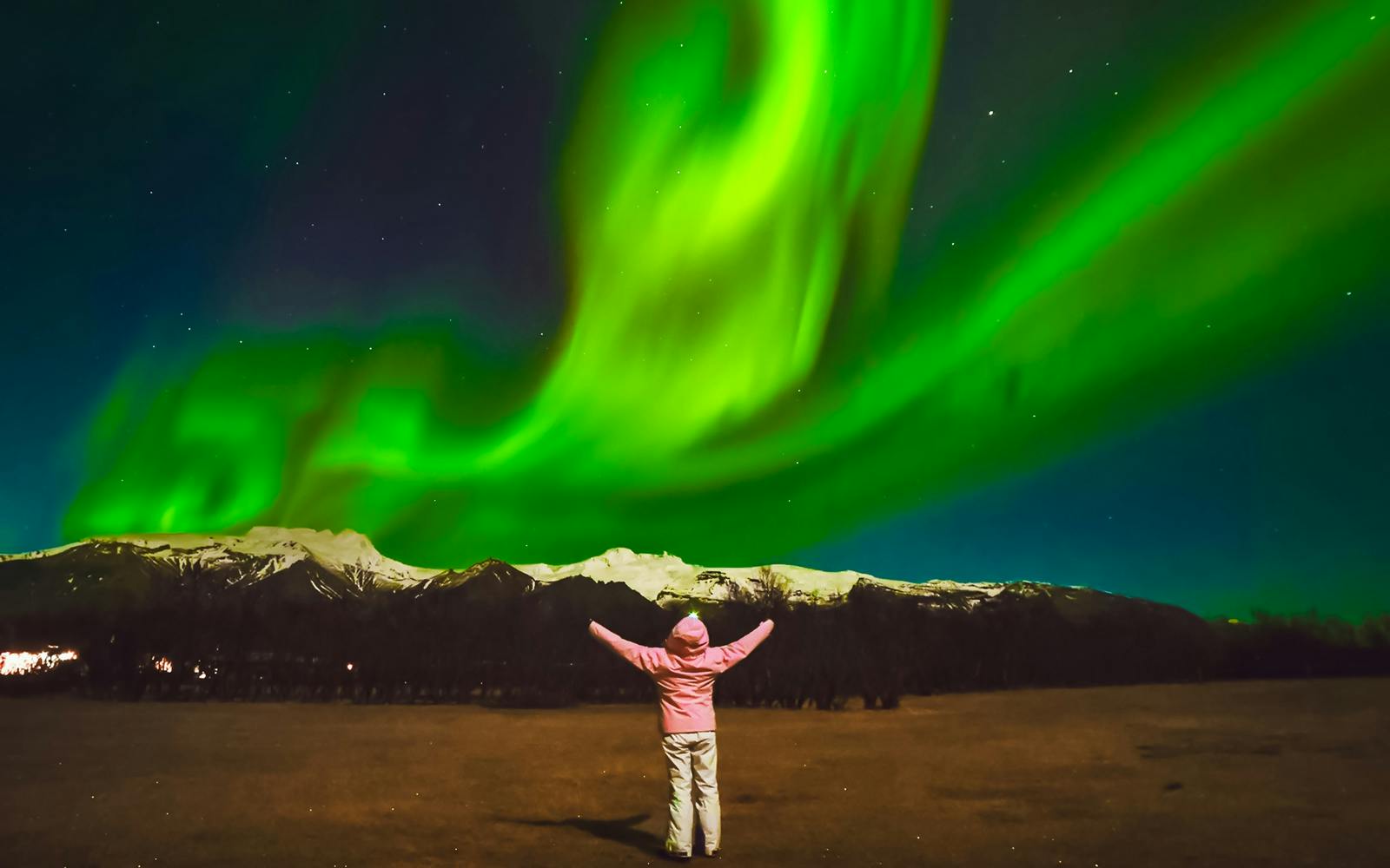 Reykjavik: Northern Lights Bus Tour with Chocolate & Surprise Gift
Image 1