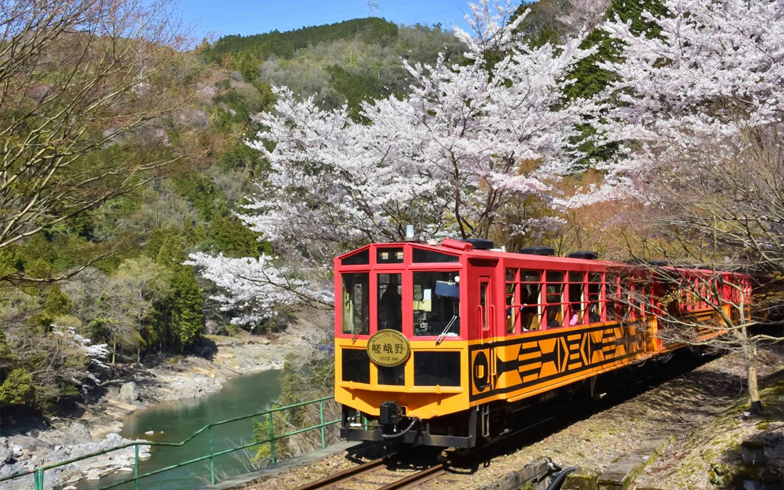 Sagano Romantic Train Ticket: Saga to/from Kameoka Image 1
