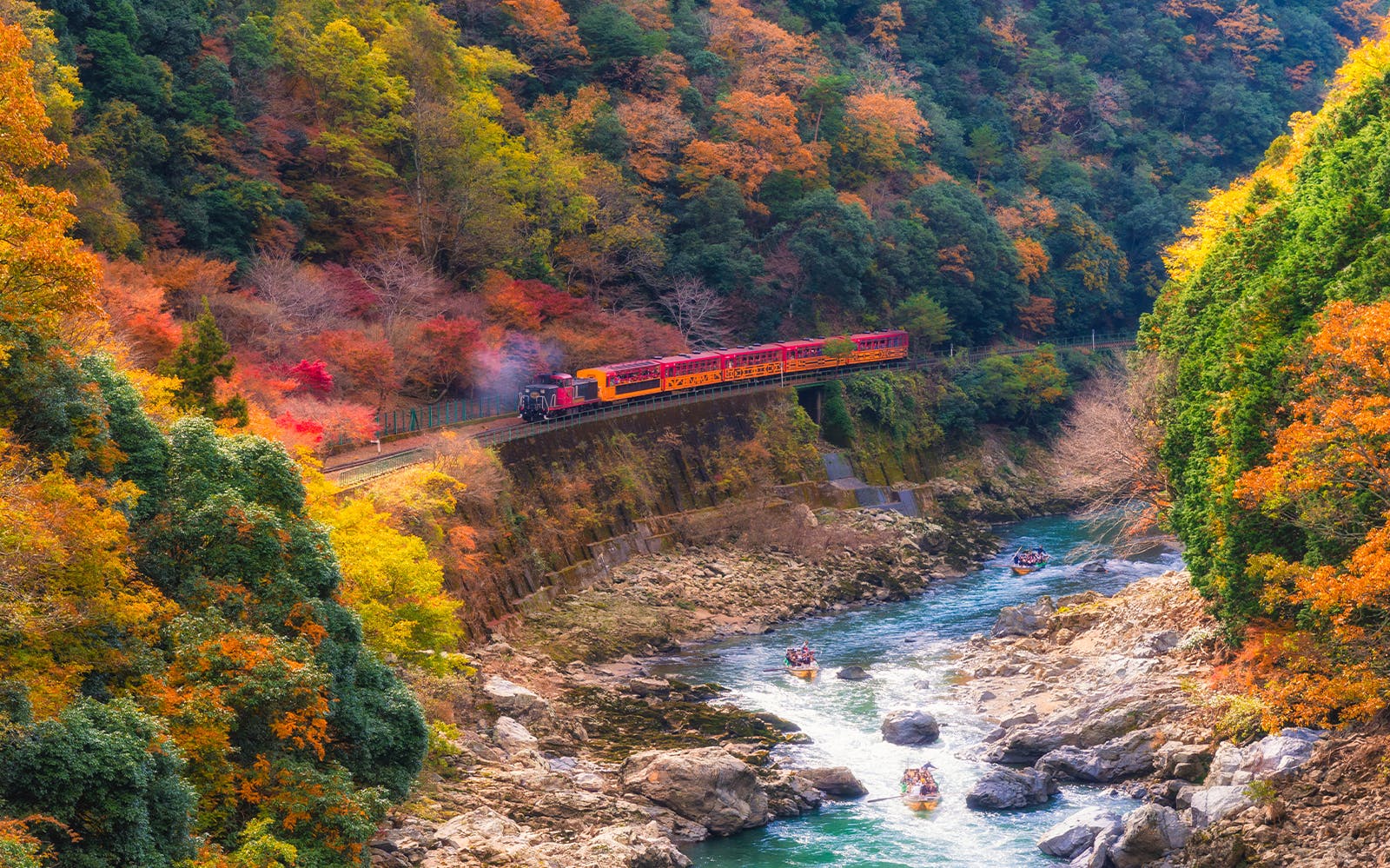 Sagano Romantic Train Ticket: Saga to/from Kameoka Image 3