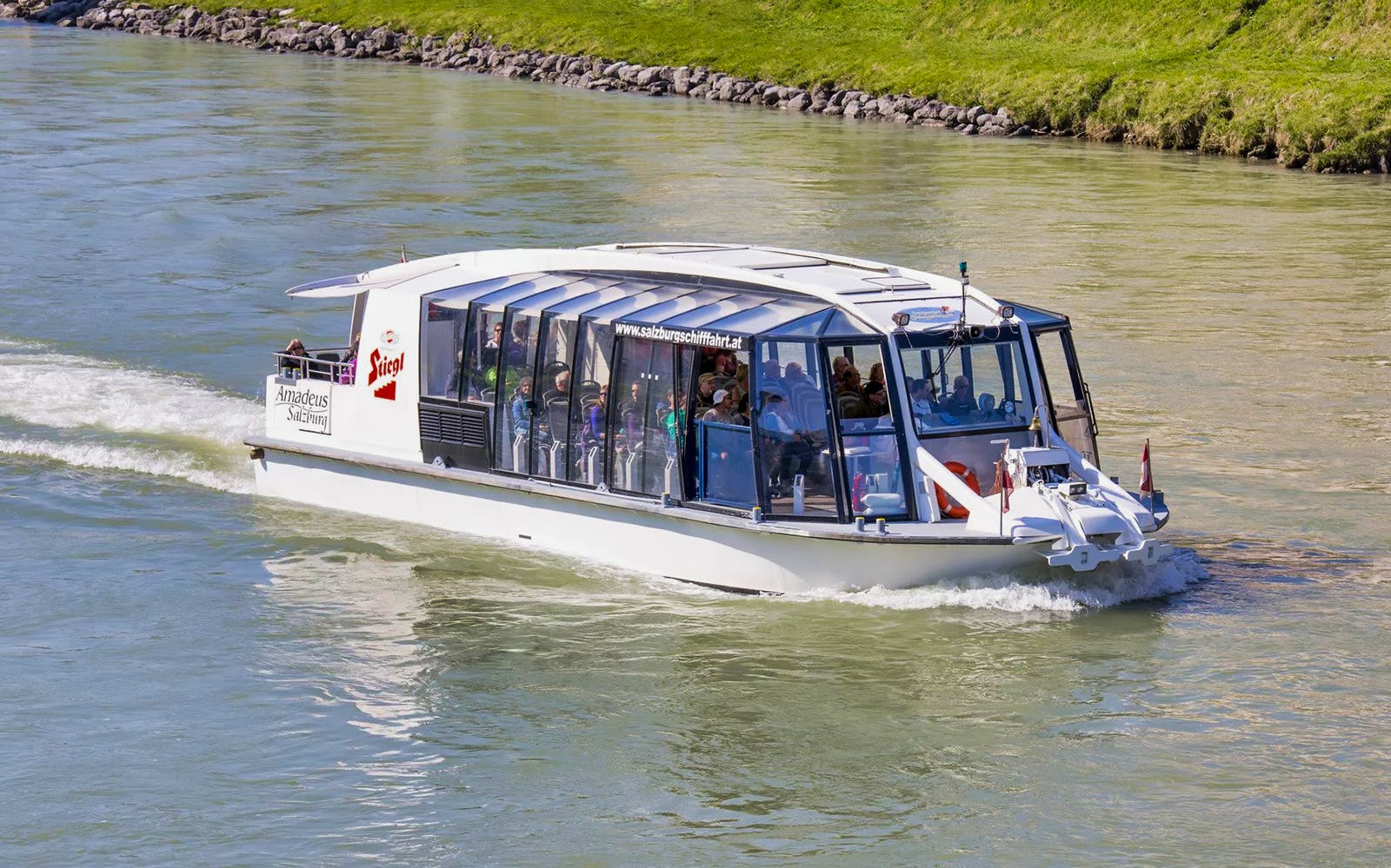 Salzburg Sightseeing City Cruise on Salzach River Image 2