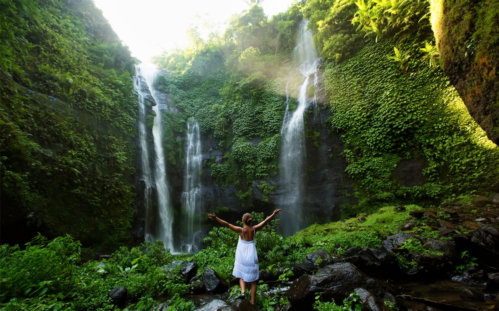 Sekumpul Waterfall & Temple Small-Group Tour: Ulun Danu Bratan, Taman Ayun Temple Image 1